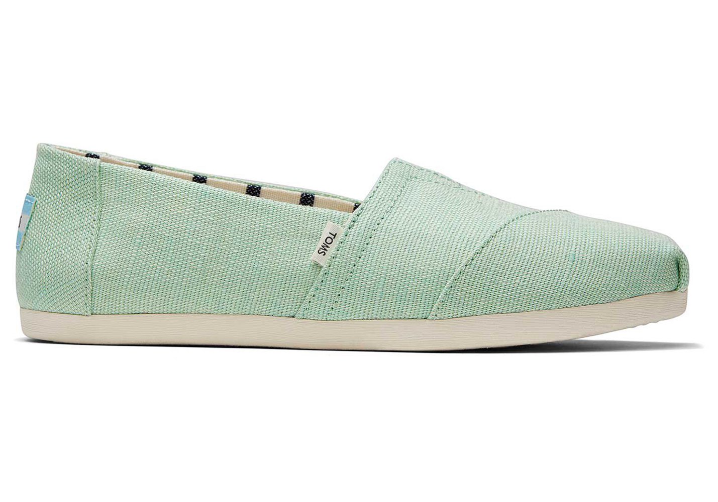 Toms Espadryle Damskie Mięta - Alpargata Heritage Płócienne - 46NUJXBIP